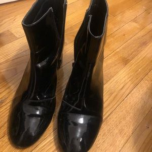 Black Waterproof Ankle Boots